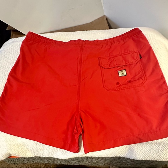 TOMMY BAHAMA VINTAGE SWIM TRUNKS. RED 38 WAIST INSEAM 4.5
MINT VINTAGE EUC - Picture 3 of 6